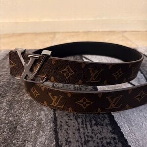 Louis Vuitton Classic Brown Monogram Belt